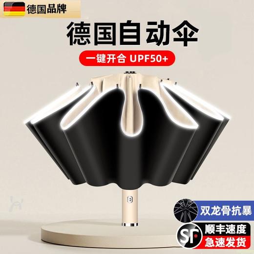 【2024新款】2024新款20骨全自动反向雨伞大号女晴雨两用男抗风加 商品图1