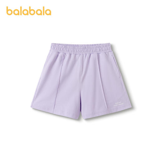 巴拉巴拉儿童短裤女童2024夏装新款速干运动裤子时尚童装中大童潮 商品图4