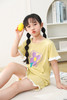 【39元限时秒杀】【秀黛】女童冰感纯棉短袖套装女童睡衣家居服H2440004T【门店同款】【如遇缺货自动退款，介意勿拍】 商品缩略图7