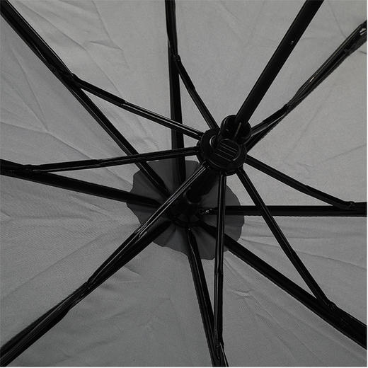 TAYOHYA经典三折手动伞灰色品质伞骨稳固使用 商品图4