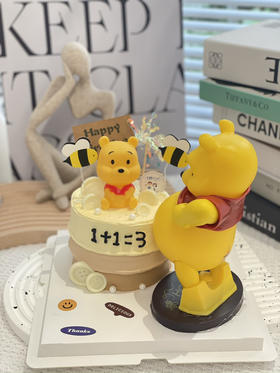 四寸维尼熊奶油蛋糕 下单前请仔细阅读商品详情