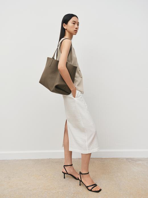 春夏百搭暗纹提花纯色半裙FB5169244 商品图7