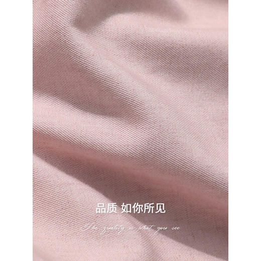 COCOBELLA多巴胺粉气质OL粉色阔腿裤女高腰西裤休闲裤PA3013 商品图4