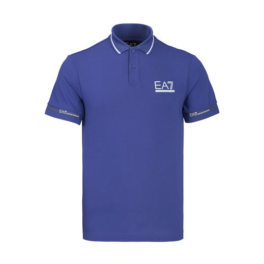 Armani EA7 男士运动休闲Polo弹棉短袖T恤 11909 商品图0