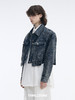 启世录TIWILLTANG“聚逆驳行”重工水洗解构牛仔短夹克 商品缩略图1