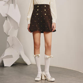 麦斯芮妮MAXRIENY复古小鱼尾半身裙高腰鱼尾裙MC87SK819D80