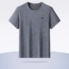 【新款DWP】大依优型大码短袖T恤圆领加肥加大男士大号弹力透气舒适夏季半袖 商品缩略图1