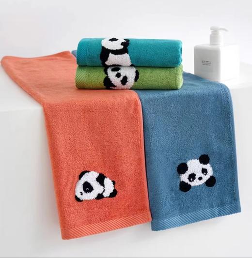 【2条装】自然醒竹纤维抗菌毛巾防螨防霉洗脸巾家用吸水全棉加厚擦头发不掉毛洗澡速干巾WDF 商品图1