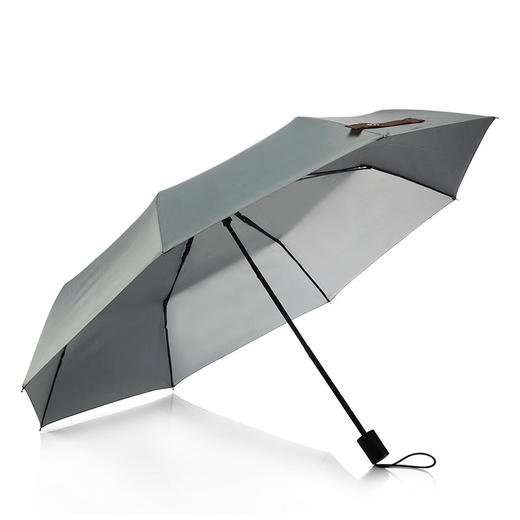 TAYOHYA经典三折手动伞灰色品质伞骨稳固使用 商品图0