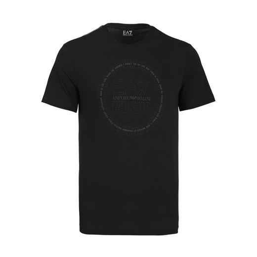 Armani EA7 男士全棉针绣短袖T恤 11911 商品图3