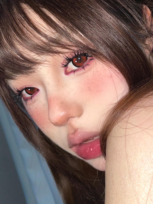 【大直径】PFGIRLCON-绯红女巫-14.5mm【半年抛 0-800度 含有525/575】着色14.0mm 商品图3