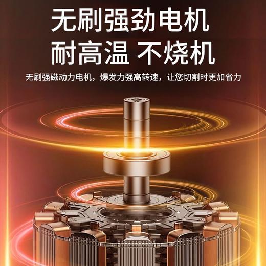 【货号03710】NSK角磨机6档调速角磨机磨光机3.8米电源线全铜线电机防锁死压板 商品图4