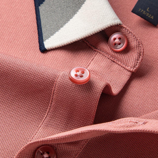 【含桑蚕丝&亚麻】罗蒙男士夏季polo衫商务男polo衫透气男士t恤短袖 商品图6