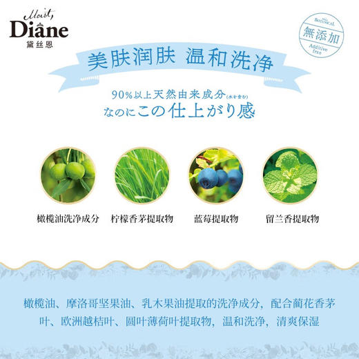 日本黛丝恩植萃沐浴露清新优雅型500ml/117859 浓密泡沫清新优雅花香天然呵护 商品图1