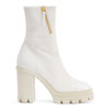 Giuseppe Zanotti 女士GZ徽标高跟靴 白色 I370008002 商品缩略图0