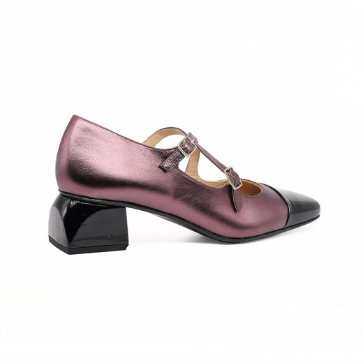 #限时特价#西班牙原产优雅舒适时尚经典MaryJane玛丽珍款女时装鞋5980珠光玫瑰粉 商品图2