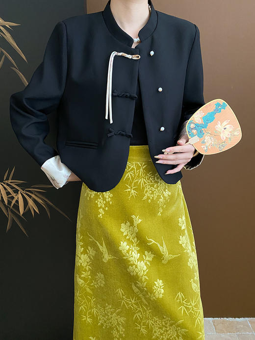 2024年春季新款·【国风新中式】盘扣素描小衫112，爆单，7天左右发出！ 商品图1