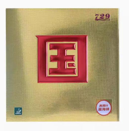 友谊729 奔腾2国套 蓝海绵乒乓球胶皮球拍反胶专业套胶粘性弧圈快攻 商品图0