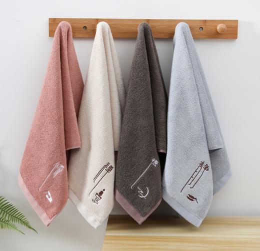 【2条装】自然醒竹纤维毛巾加厚柔软超强吸水家用竹炭美容洗脸巾比纯棉好用WDF 商品图4