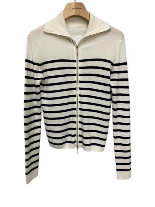 【知己开衫】臣禾 拉链条纹开衫JZ241090209【金猪甄选】 商品图14