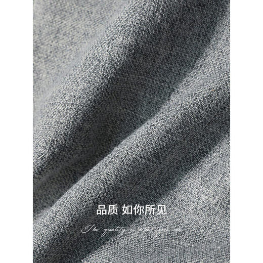 【有赞】PA7013COCOBELLA格雷系穿搭气质花纱灰通勤裤宽松休闲香蕉裤 商品图4