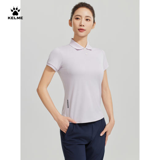 卡尔美夏季新款勇动风潮系列女士短袖POLO衫 商品图2