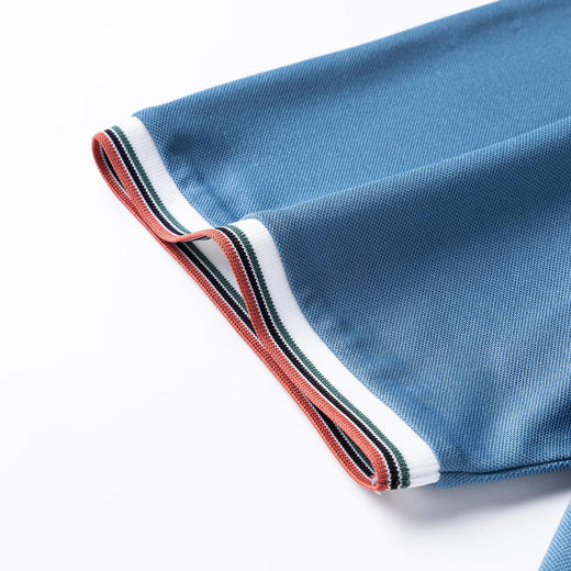 罗蒙男士夏季休闲短袖polo衫男士商务短袖t恤男舒适百搭polo衫男短袖 商品图8