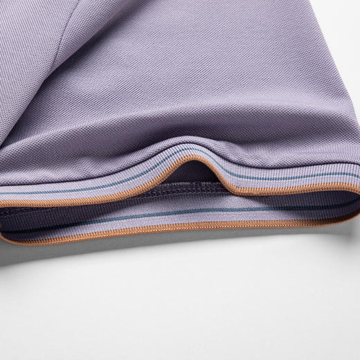 【含桑蚕丝&亚麻】罗蒙男士夏季商务polo衫男透气男士t恤短袖polo衫 商品图8