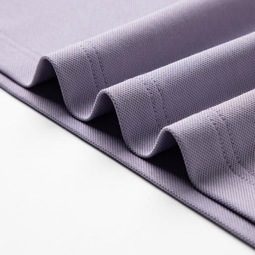 【含桑蚕丝&亚麻】罗蒙男士夏季商务polo衫男透气男士t恤短袖polo衫 商品图9