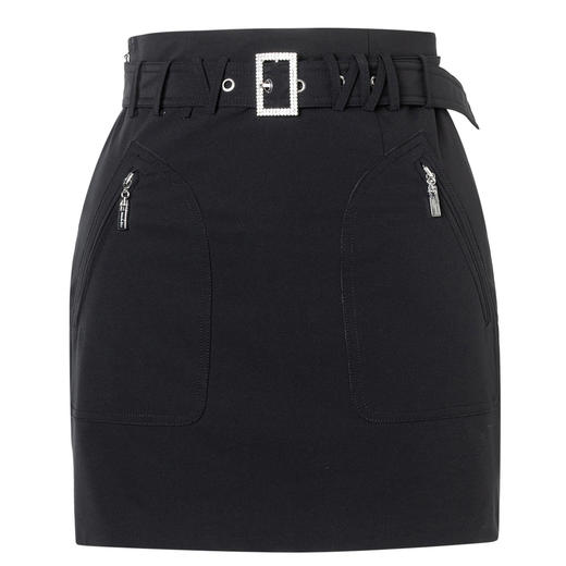 MAXRIENY甜酷工装风双腰头半裙23早秋新款高腰显瘦a字短裙MS88SK560A90 商品图4