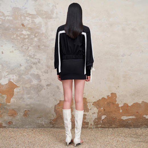 MAXRIENY甜酷工装风双腰头半裙23早秋新款高腰显瘦a字短裙MS88SK560A90 商品图3