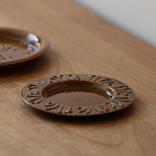 中国 素云里 酱釉系列 罐 仿宋折腰盘 双耳钵 高足盘 马克杯 商品图2