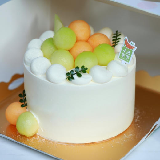玫珑蜜瓜水果蛋糕 商品图1