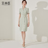 职业装连衣裙女夏季正装韩版气质女神范高端西装裙工作服显瘦裙子 商品缩略图3
