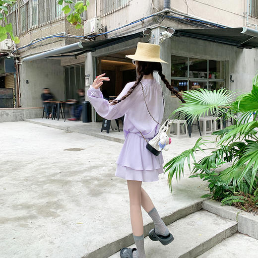 【129元任选2件】现货！紫色防晒长袖 商品图4