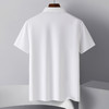 【含桑蚕丝&亚麻】罗蒙夏季男士t恤短袖polo衫百搭polo衫男短袖 商品缩略图4