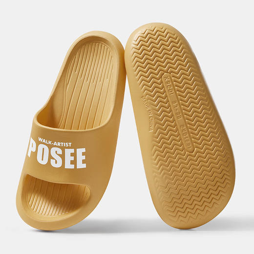 朴西香蕉船字母印花拖鞋 商品图3