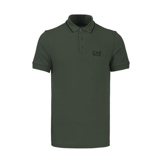 Armani EA7男士运动休闲弹棉Polo短袖T恤 11897 商品图0