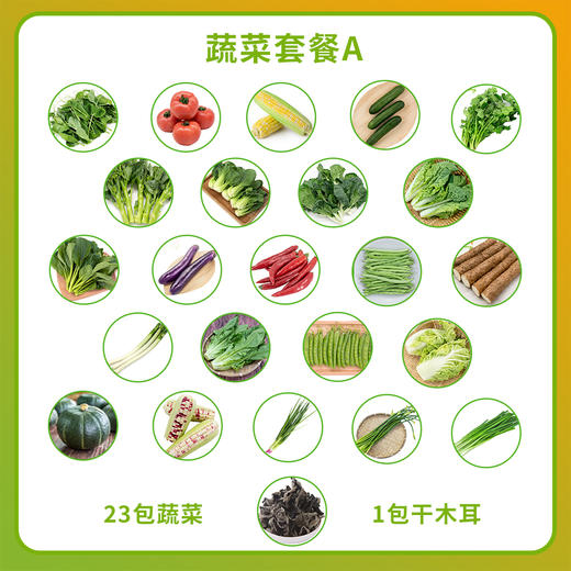 （长沙专供）蔬菜套餐A 商品图1