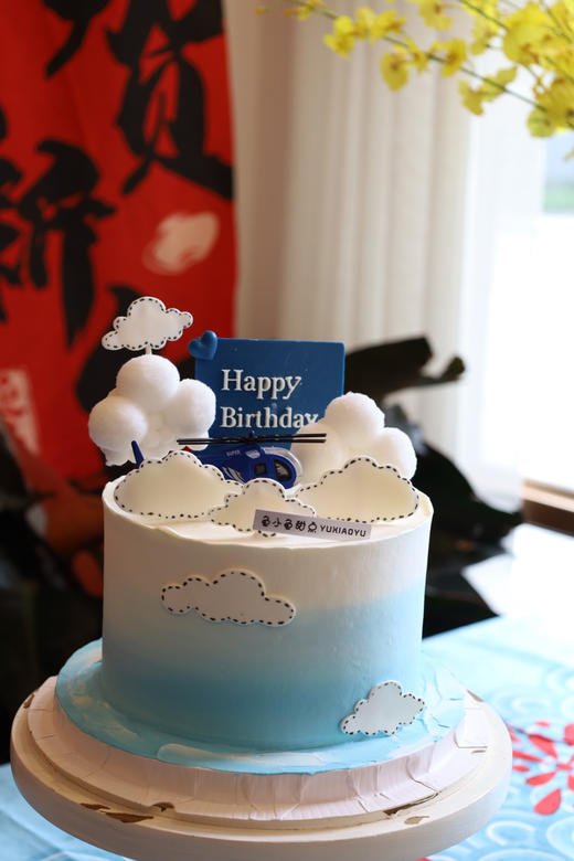 云朵中的直升飞机 商品图2