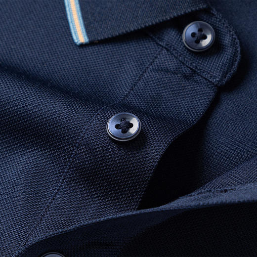 罗蒙夏季男士百搭polo衫男短袖休闲短袖polo衫男士商务舒适短袖t恤男 商品图6