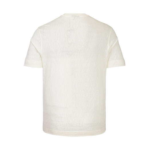 【特惠秒】Emporio Armani 男士全棉针织雕花logo商务休闲短袖T恤 11898 商品图7