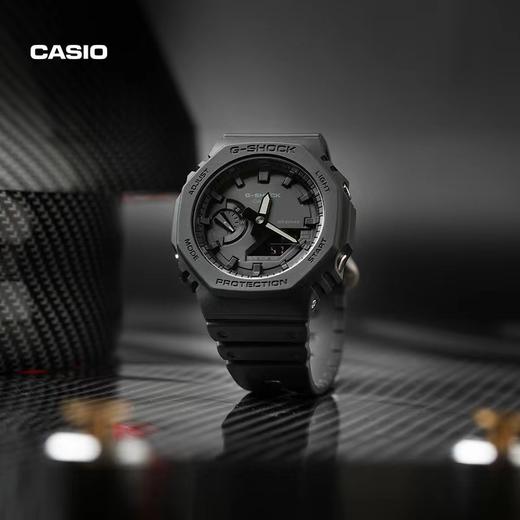 G-SHOCK卡西欧GA-2100碳纤核心防护 CASIO农家橡树 【酷黑配色】 商品图1