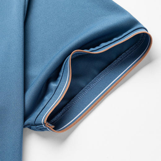 罗蒙男士夏季短袖t恤男商务休闲短袖polo衫男士舒适百搭polo衫男短袖 商品图7