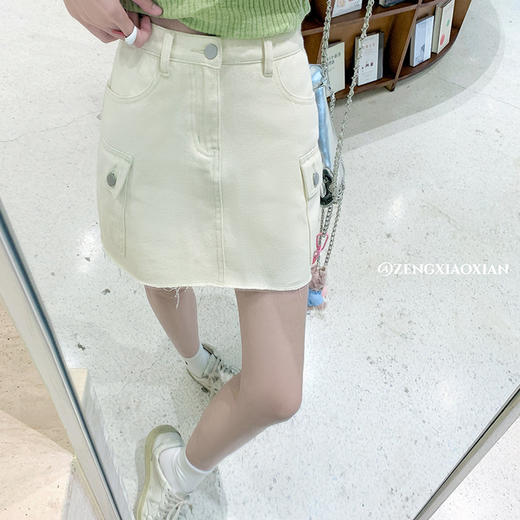 <曾小咸推荐>牛仔半身裙 日常119.99  立降50元  今天秒杀价 69.99！针织短袖 日常89.99 立减40元  秒杀价 49.99 商品图3