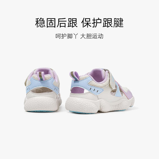 泰兰尼斯夏季小童段爆米花大底超轻跑鞋T01X3B2705 商品图7
