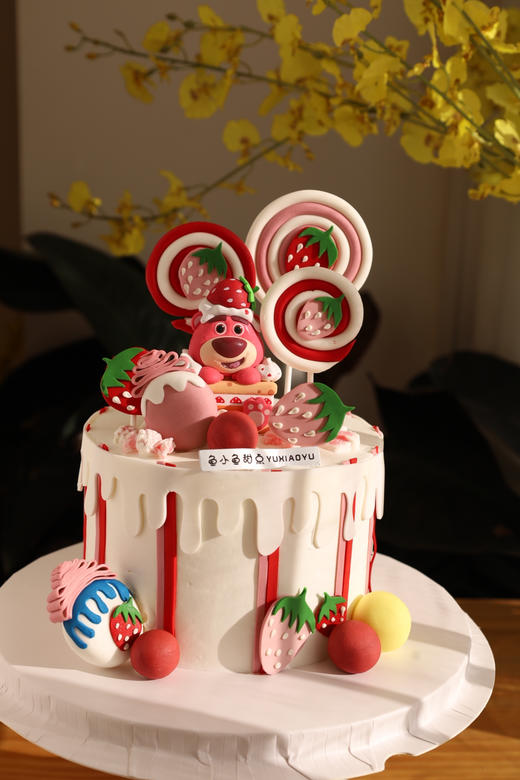 可爱棒棒糖草莓熊 商品图1