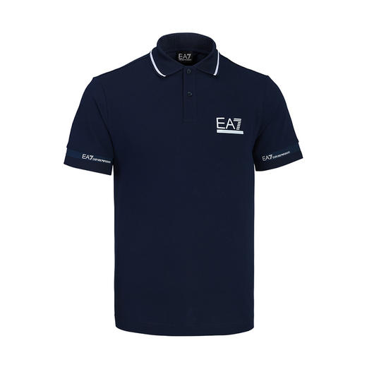 Armani EA7 男士运动休闲Polo弹棉短袖T恤 11909 商品图8