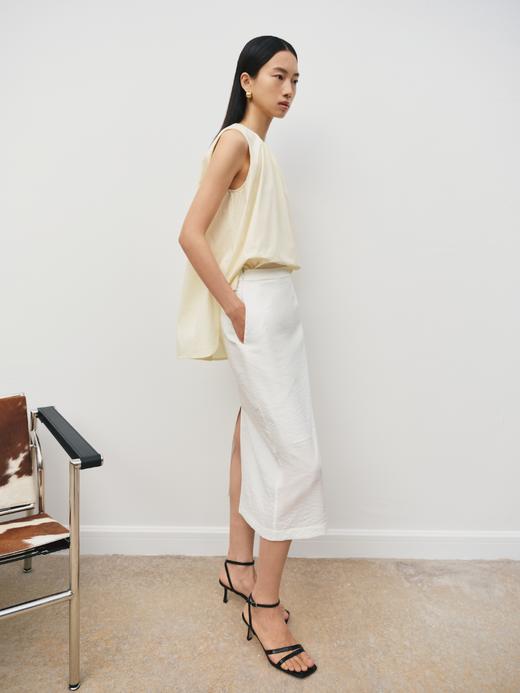 春夏百搭暗纹提花纯色半裙FB5169244 商品图5