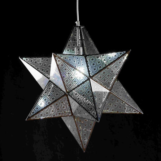 镂空星形吊灯（运费自理） 商品图0
